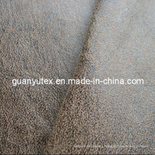 Bronzing Suede Imitation Leather Fabric for Upholstery Uses